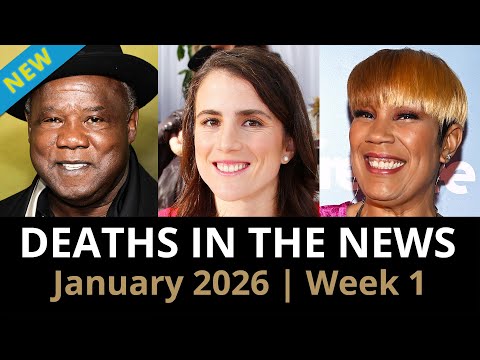 Who Died This Week | January 2026 #1 Celebrity Deaths & More