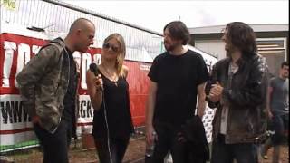 Voodoo Johnson interview at Download Festival 2012 with Michelle (TotalRock)