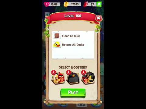 Angry Birds Match Level 166