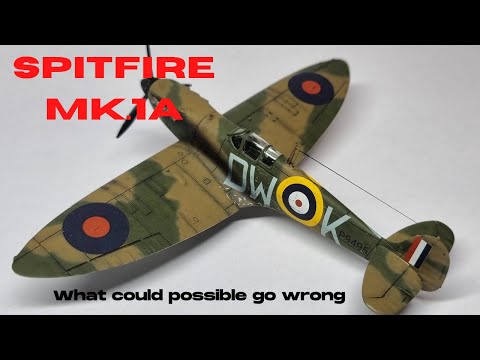Airfix Spitfire 1/72 - Starter set  #scalemodel #airfix