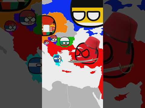 Balkan Wars in a nutshell #countryballs