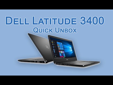 DELL Latitude 3400 i3-8145U 4GB 128GB SSD W10Pro Black
