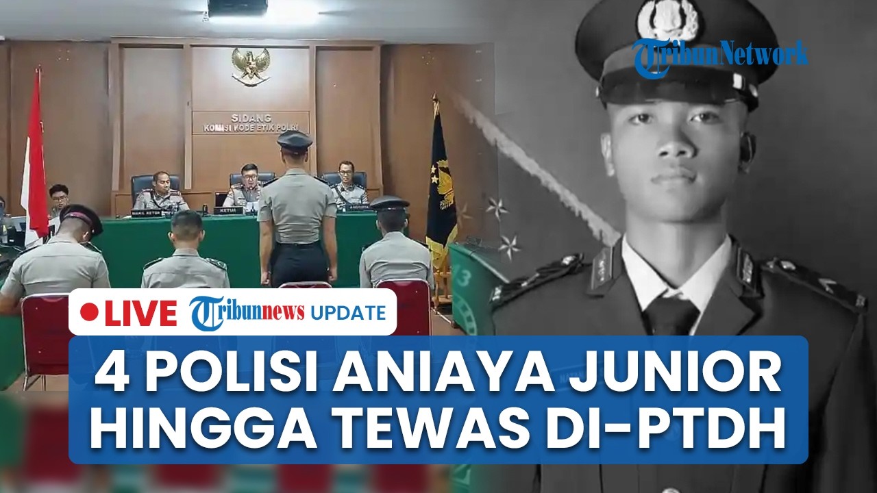 LIVE: Sosok 4 Anggota Polda Kepri di-PTDH Terbukti Aniaya Junior hingga Tewas di Asrama Polri Batam