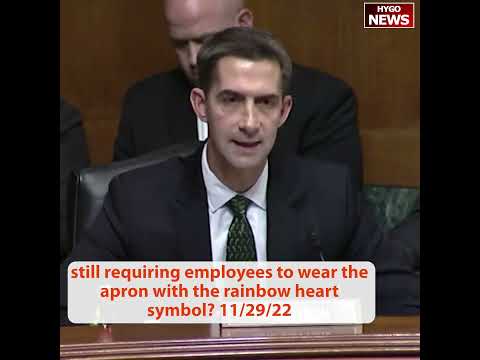 Still requiring employees to wear apron with the rainbow heart symbol? not aligned Christian views