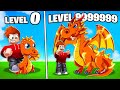 UPGRADING MY BABY DRAGON IN ROBLOX FROM 0 TO 999999