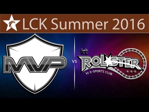 [LoL Highlights] MVP vs KT Game 1 | LCK Summer 2016 (27.05.2016) - MVP vs KT Rolster