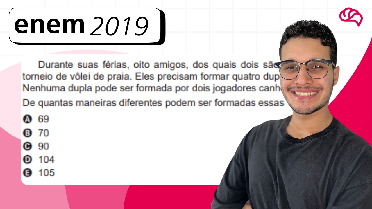 Resolução em Vídeo — Questão 156 ENEM 2019