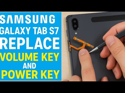 Fix Broken Power & Volume Buttons on Samsung Galaxy Tab S7 – Easy Repair Guide!