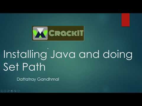 2 Installing Java And Doing Set Path