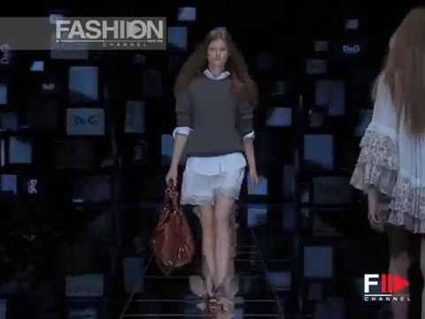 D&G Spring Summer 2008 Milan 1 of 2 - Fashion Channel