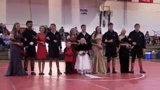 preview picture of video '17 Pawnee vs Cleveland 1-8-15 - Homecoming Coronation'