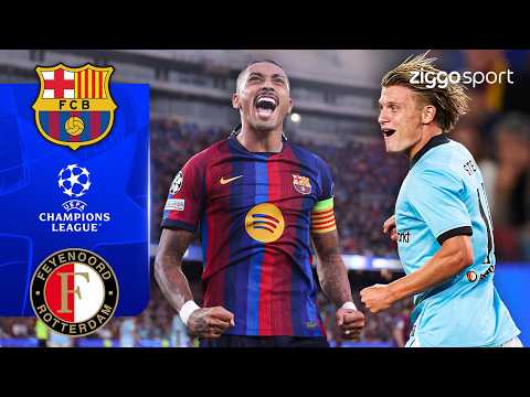 DAPPER FEYENOORD OP BEZOEK IN CAMP NOU!! 🔥🥵 | FC Barcelona vs Feyenoord | Champions League 2026/27