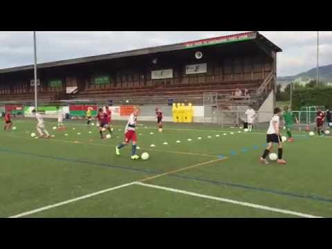 Junioren DA FC Lerchenfeld Übung Tech.