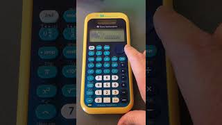 How to put your TI-34 Calculator into Scientific Notation Mode