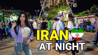 IRAN AT Night 🇮🇷 Tehran 2023 Night Walk Iranian Nightlife Vlog ایران