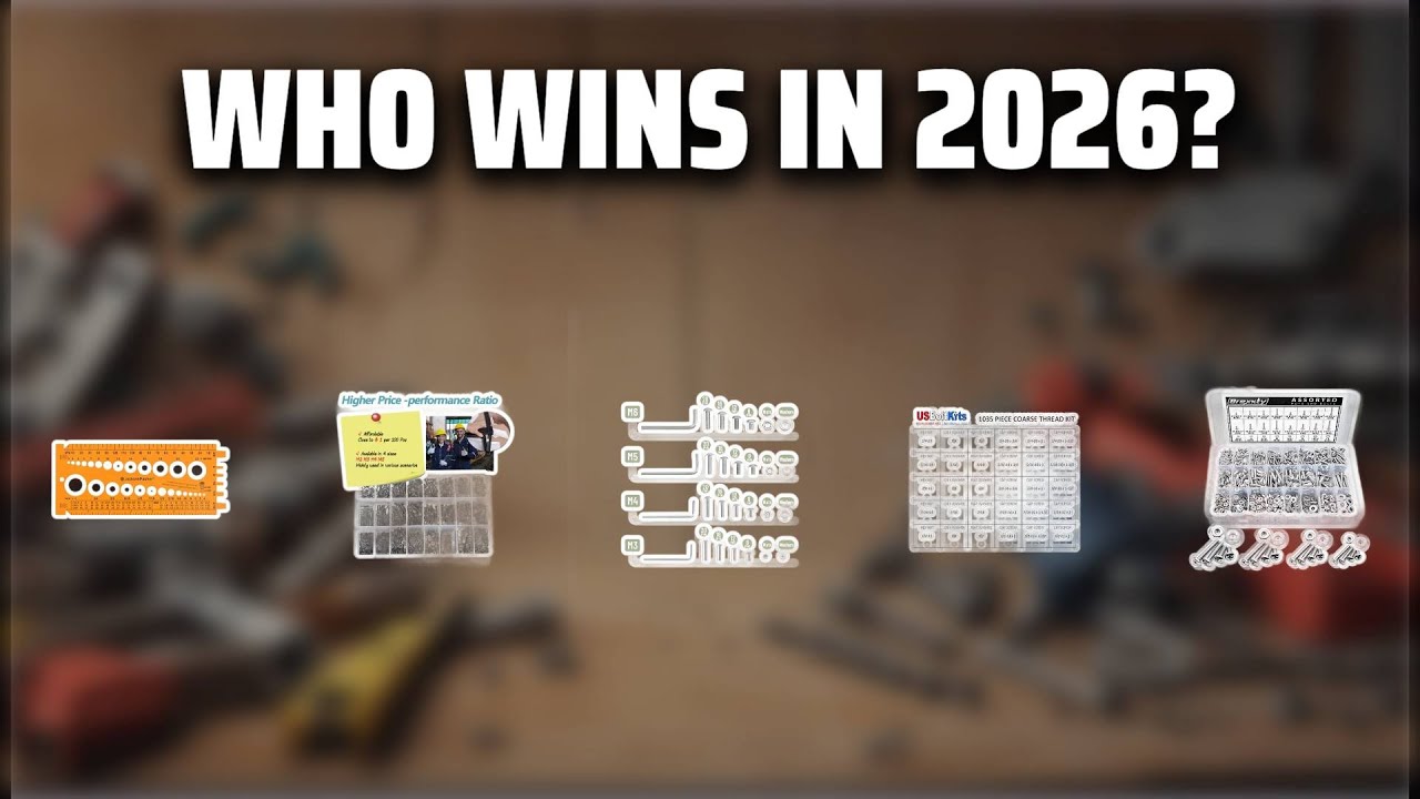 The Top 5 Best Bulk Nuts and Bolts in 2026 - Must Watch Before Buying!