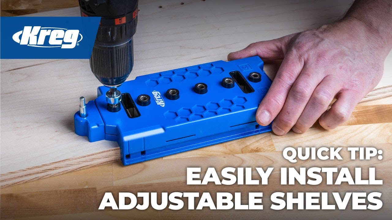 Quick Tip: How To Simplify Installing Adjustable Shelves