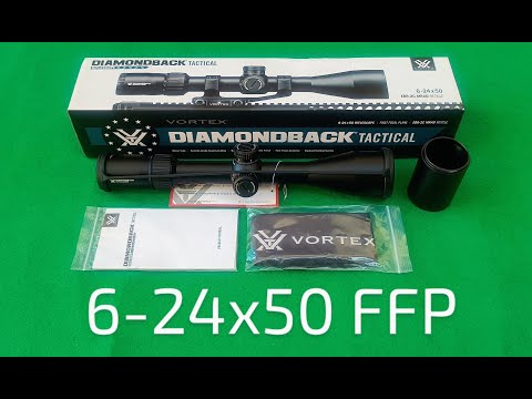 Vortex Diamondback 6-24x50 FFP Rifle Scope, 50mm at ₹ 56500/piece