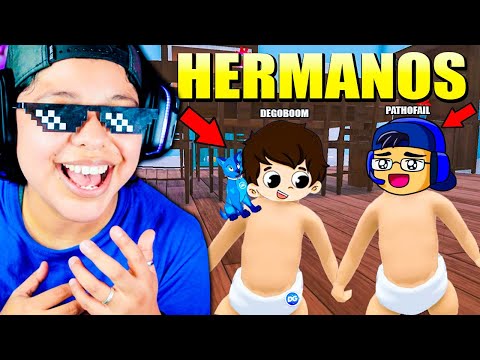 DEGOBOOM ES MI HERMANO 😱👶 | SOMOS HERMANOS Y HACEMOS TRAVESURAS... | Pathofail