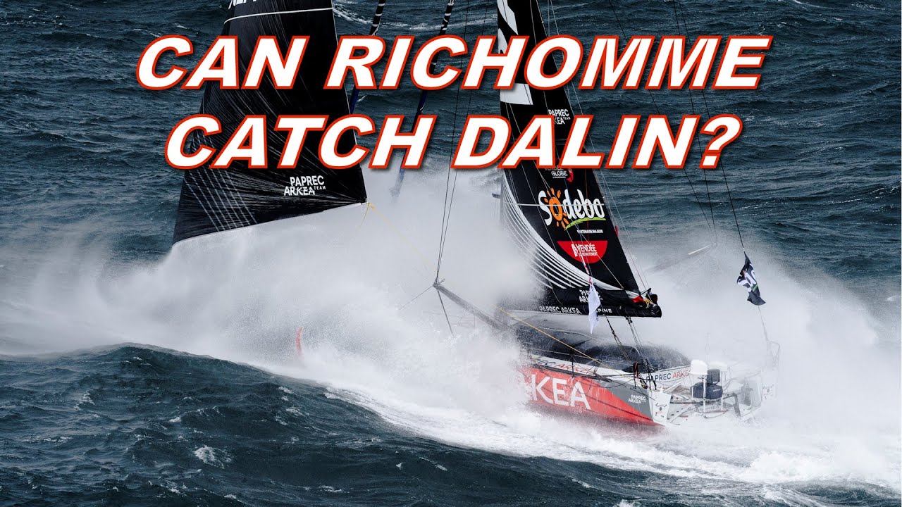 Vendée Globe Friday 10th January Update - Can Yoann Richomme catch Charlie Dalin?