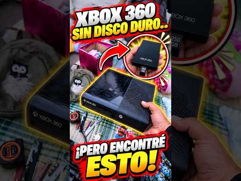 Compramos un #xbox 360 en el #tianguis por $350 pesos y en menos de 4 minutos lo modificamos 🤯