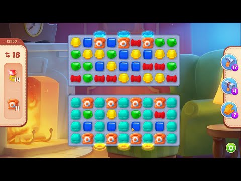 Homescapes Level 12950 No Boosters Gameplay #Bubunka