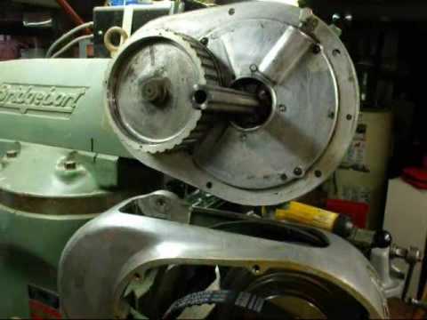 BRIDGEPORT MILL J-head How to Change Timing Belt