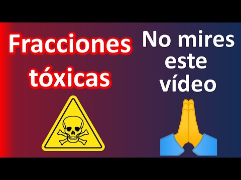 fracciones tóxicas