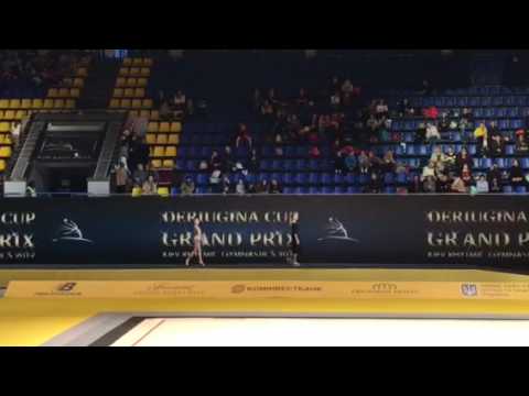 Полина Карика мяч "Кубок Дерюгиной 2017"