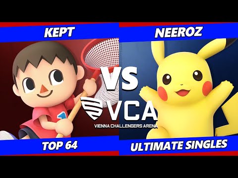VCA 2022 - kept (Villager) Vs. Neeroz (Pikachu) SSBU Ultimate Tournament