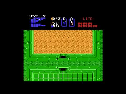Level 7 Complete Walkthrough (First Quest) - The Legend of Zelda First Quest 100% Walkthrough