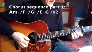 My Favourite Game - easy guitar lesson - The Cardigans