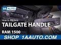 09-18 Ram Truck Tailgate Handle Backup Camera Kit