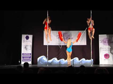 Pole Dance Cup 2013 - elimination's round - BAYWATCH ( finalists)