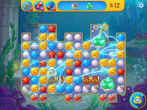 Fishdom level 6140 no boosters フィッシュダム ノーマル [Friend's]