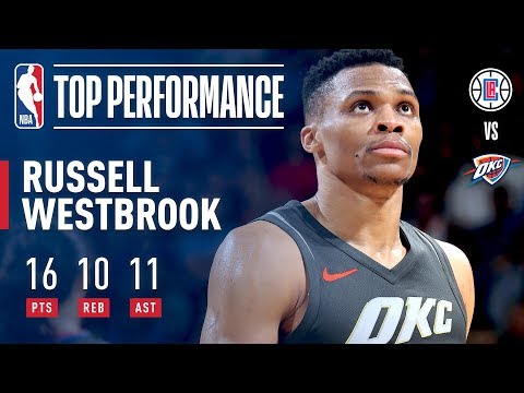 Mr. Triple Double Strikes Again vs The Clippers!