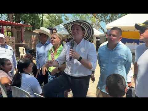 Juan Carlos Pinzón prometió seguridad para Antioquia y el país cuando sea presidente de Colombia