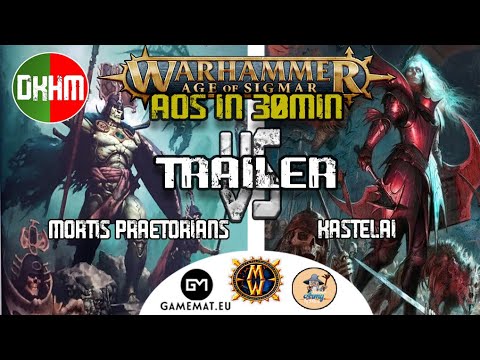 Trailer - AoS Battlereport - Ossiarch Bonereapers VS Soulblight (Coming very soon)