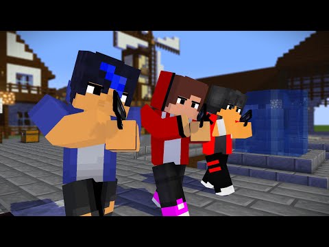 MONSTER SCHOOL :FIRST MEET MEME AARON, EIN, MAIZEN MEET THE GIRLS - MINECRAFT ANIMATION