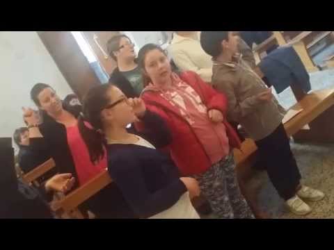 Gli angeli nel festa di perdono. St Nicola di Bari, omignano cilento