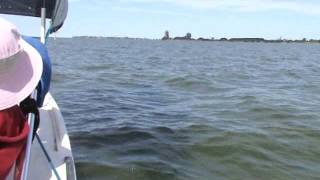preview picture of video 'S/V Ozone Sailing Sandusky Bay Memorial Day Weekend 2013'
