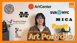 [ICON Acceptance 2024] RISD & ACCD Entertainment Illustration Portfolio - Marshall Kim
