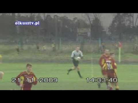 IKS Olkusz-LKS Mogilany PIłka Nożna 21.11.09r.Druga Połowa.flv