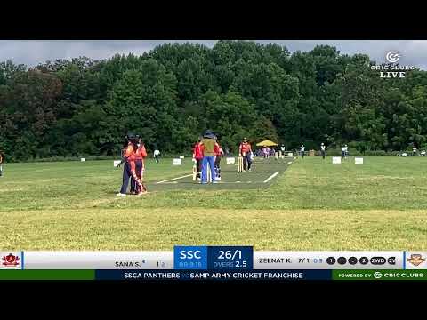 NWCL 2021 - iStrive Independence Cup - Samp Army Cricket Franchise Vs SSCA Panthers