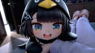 Download lagu [End of the World Animation] The little penguin can't sleep at night, can you keep her company? mp3
