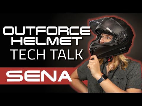 Sena Outforce Moto Helmet Bluetooth Comms | Overview & How To Use | Tech Talk