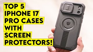 These Top 5 iPhone 17 Pro Cases with Screen Protectors Are Savage!🔥Don’t Crack That Screen
