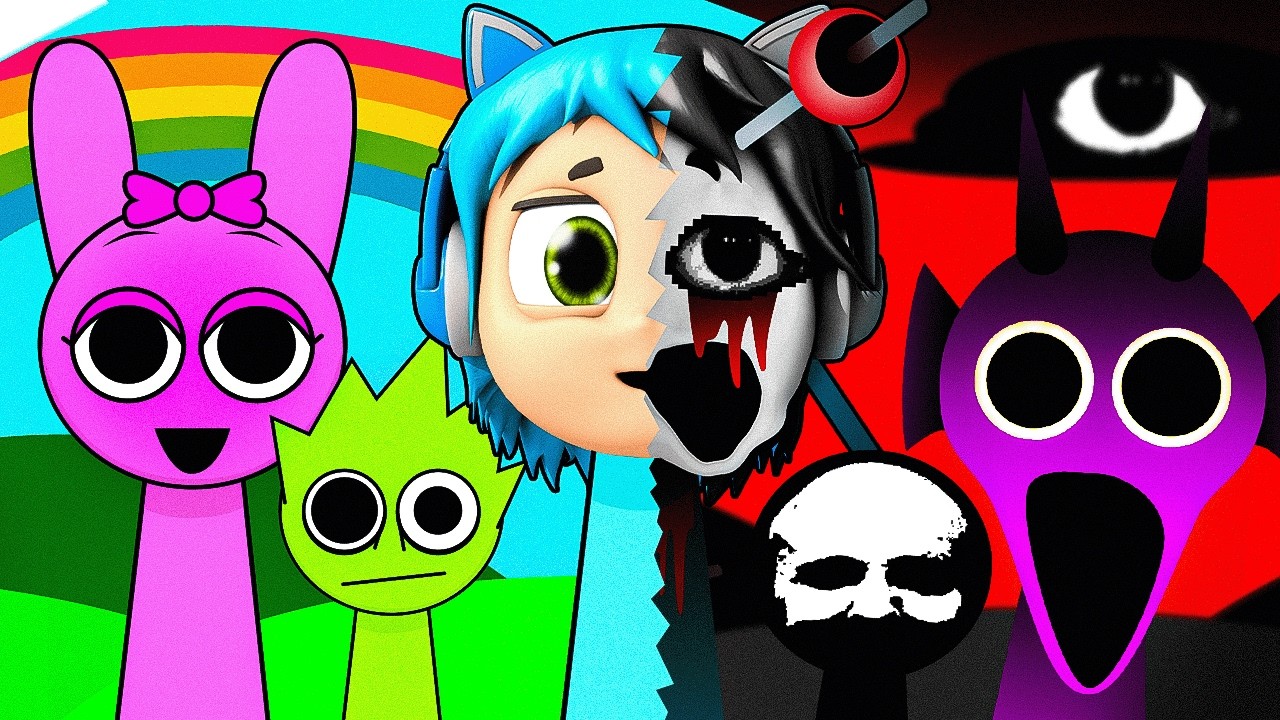 SPRUNKI: ERA PRA SER UM JOGO FELIZ??? NÃO FOI O QUE ACONTECEU! 😱 Sprunki Incredibox ( Alec GO! )