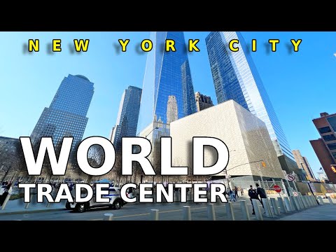 Caminhando pelo World Trade Center, Nova York (com legendas informativas)