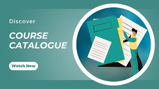 How to submit a course and manage a Course Catalogue